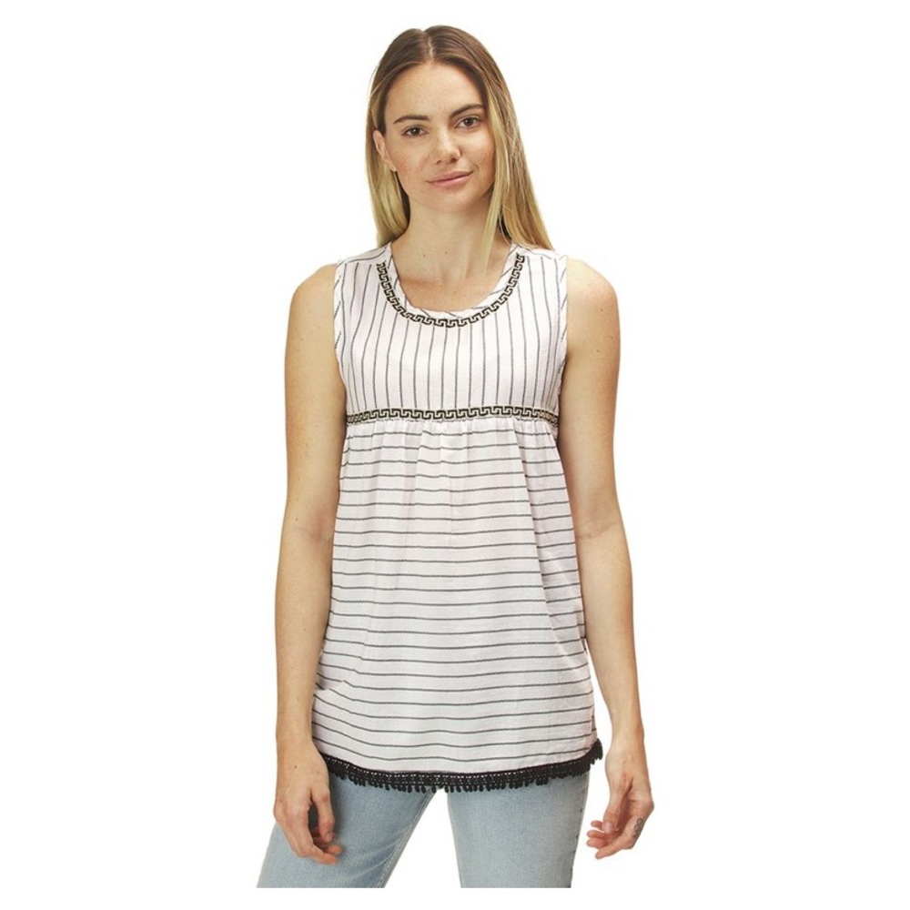 Dylan Chic Stripe Tank Top